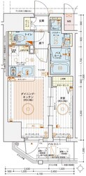 エステムコート堺筋本町の物件間取画像